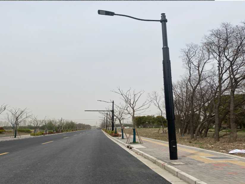 五河县上海综合杆 太阳能路灯工程